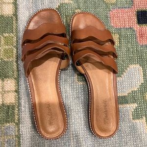 Madewell slides , size 11.